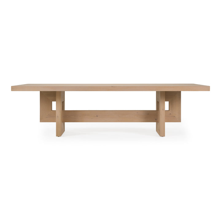 Mineola - Modern Natural White Oak Dining Table