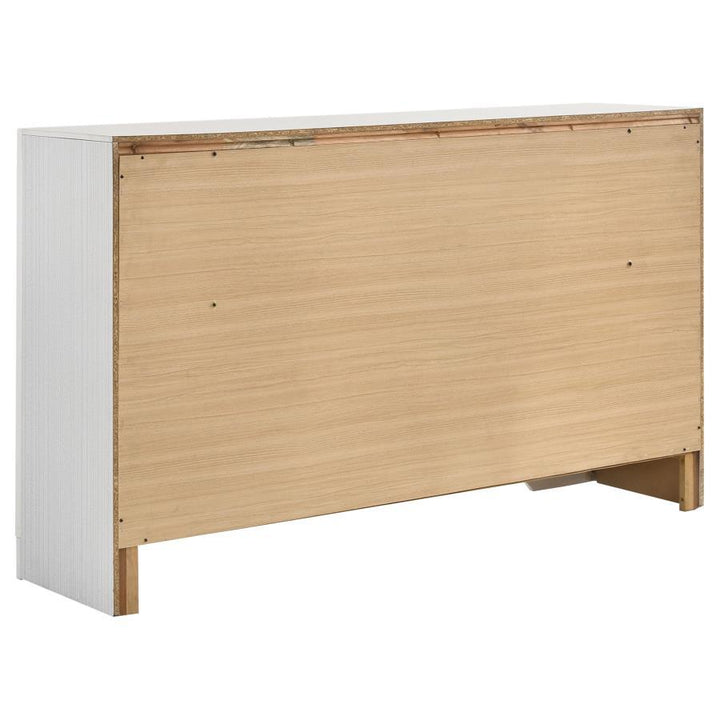 Miranda - 7 - Drawer Dresser - White Dressers modern furniture Contempo Furniture