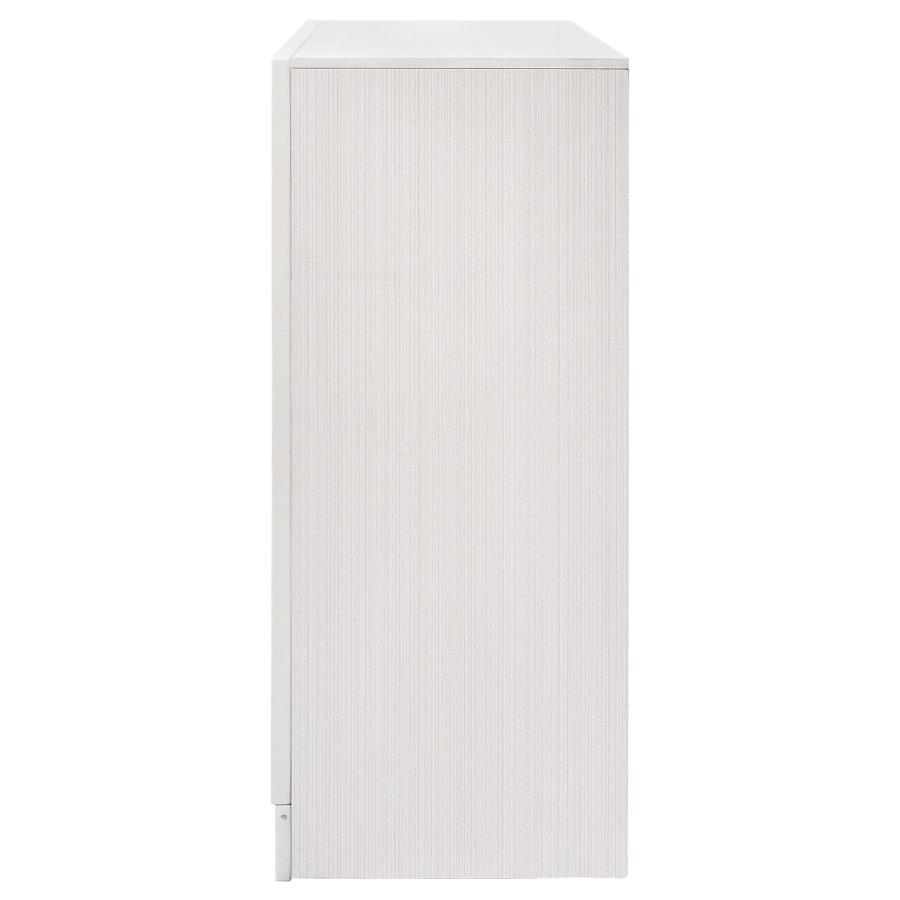 Miranda - 7 - Drawer Dresser - White Dressers modern furniture Contempo Furniture