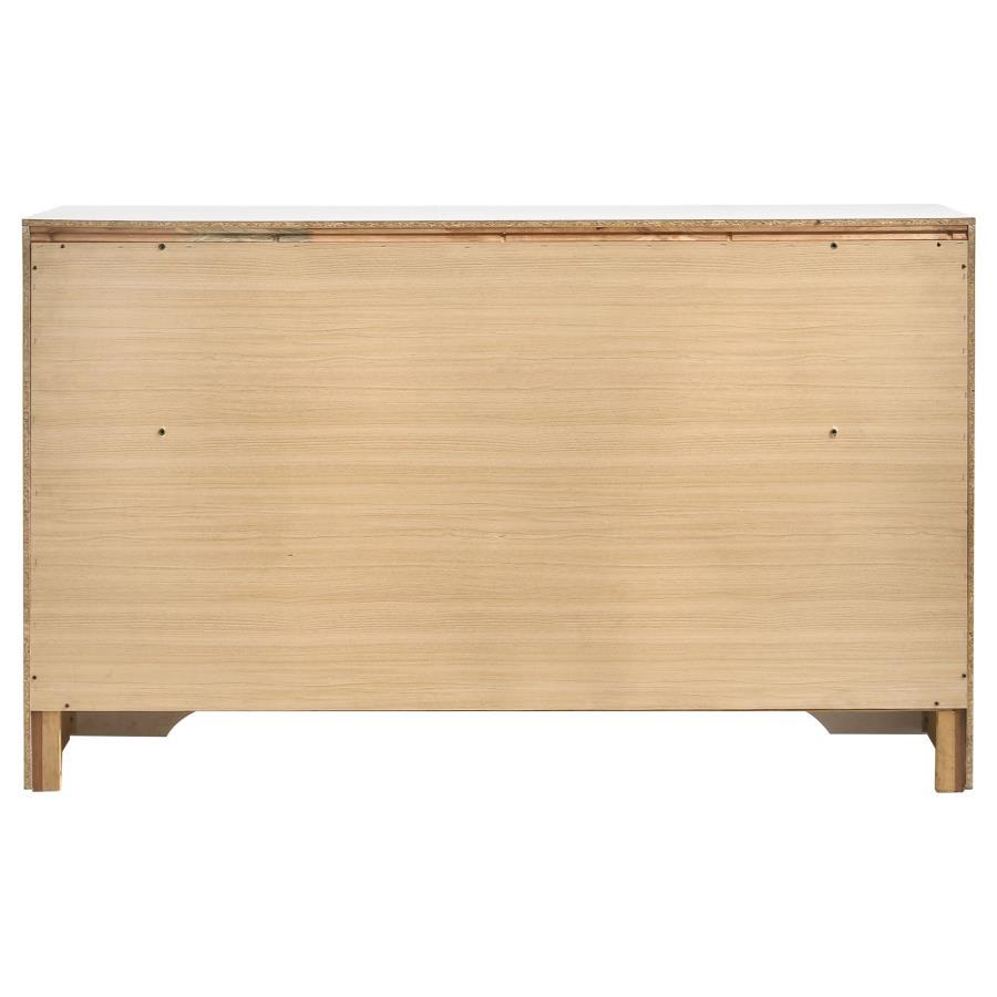 Miranda - 7 - Drawer Dresser - White Dressers modern furniture Contempo Furniture