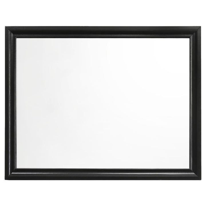 Miranda - Dresser Mirror - Black Mirror modern furniture Contempo Furniture