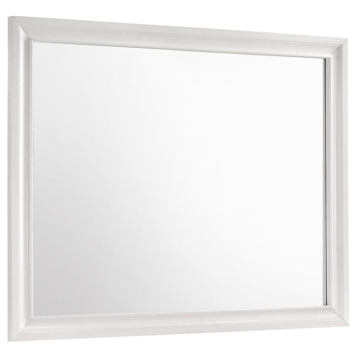 Miranda - Dresser Mirror - White Mirror modern furniture Contempo Furniture