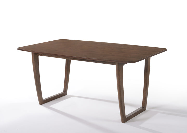 Jordan Modern Walnut &amp; Grey Dining Set