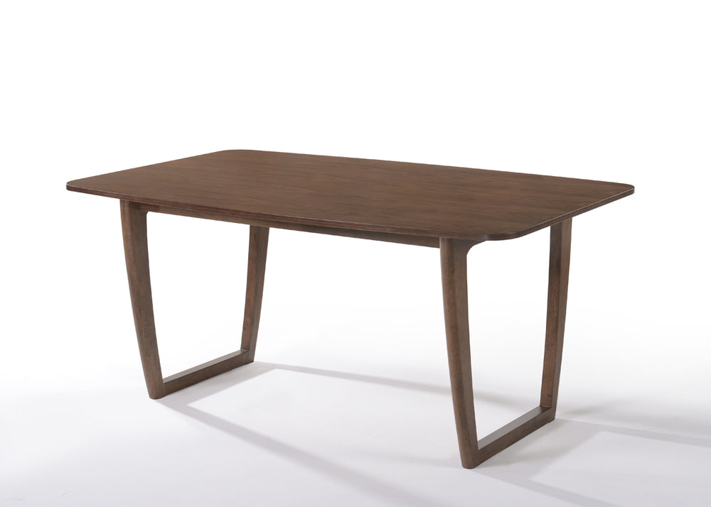 Jordan Modern Walnut & Grey Dining Set - View 3