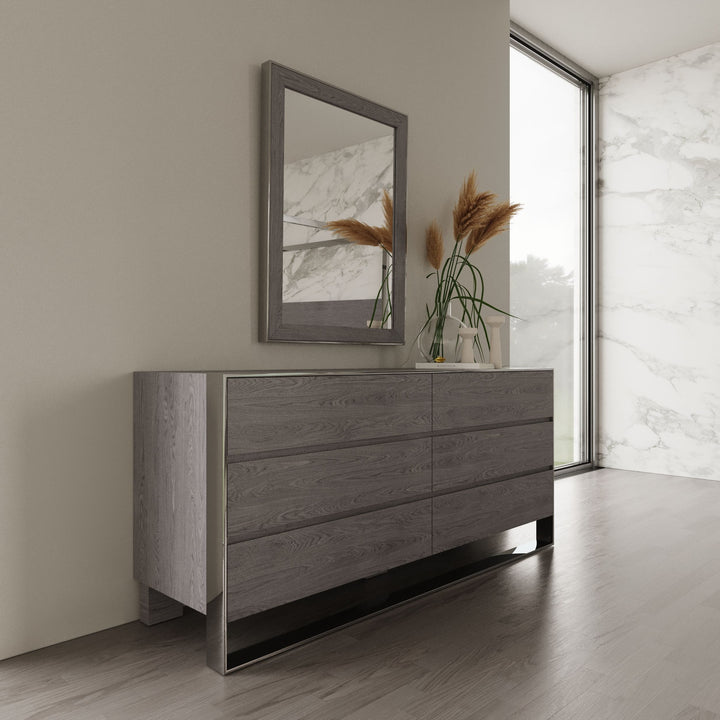 Arlene Modern Grey Elm Dresser