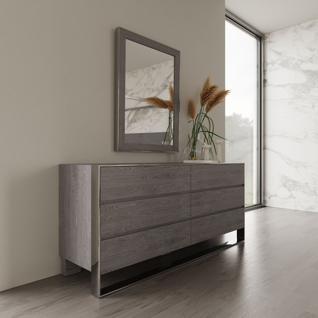 Arlene Modern Grey Elm Dresser