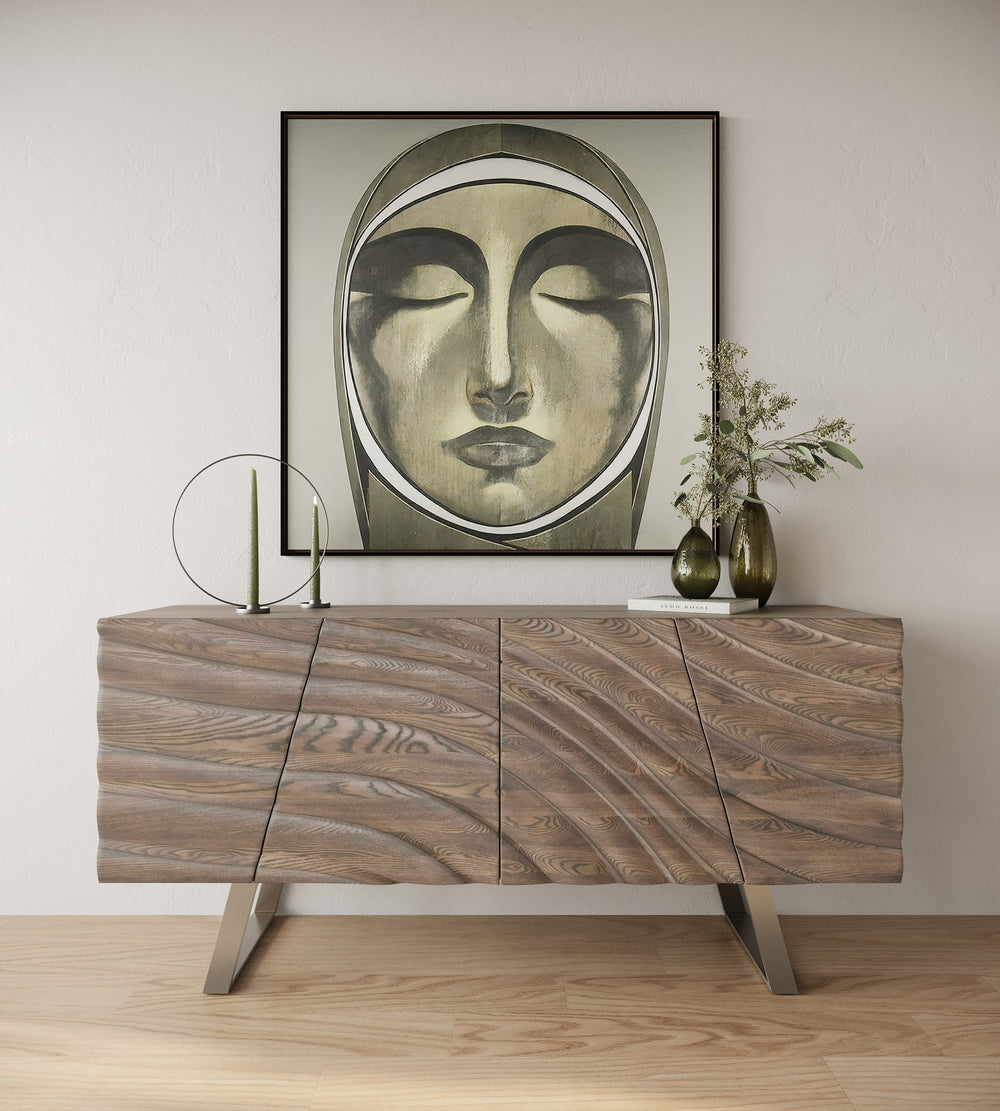 Finley Mid-Century Grey Ash Buffet - View 6