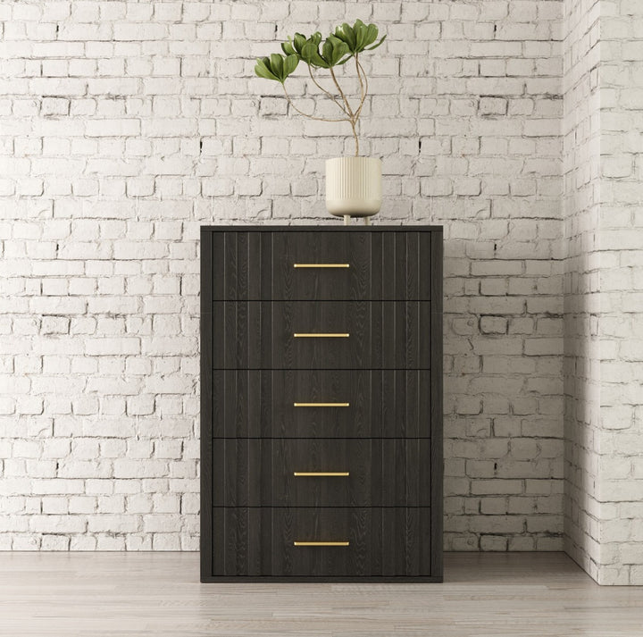 Manchester- Contemporary Dark Grey Chest
