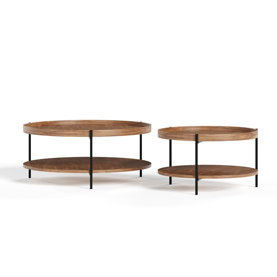 Savoy - Modern Walnut Medium Coffee Table