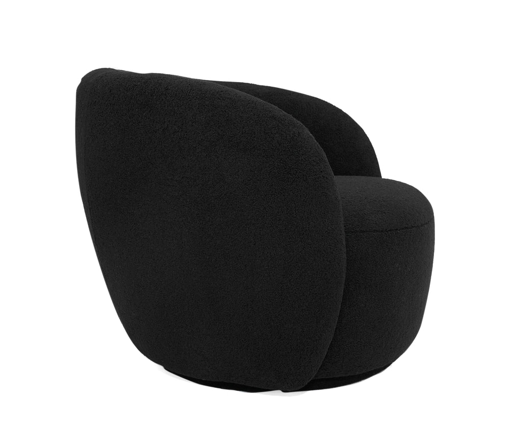 Molina Modern Black Accent Chair