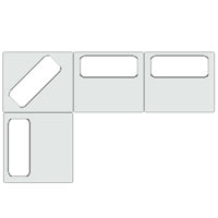 Mondo - Modern Modular Beige Fabric Sectional Sofa-4-Piece Sectional