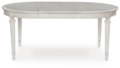 Montelaine Dining Extension Table - White Dining Table with Extensions modern furniture Contempo Furniture