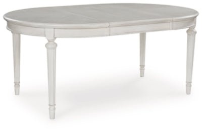 Montelaine Dining Extension Table - White Dining Table with Extensions modern furniture Contempo Furniture