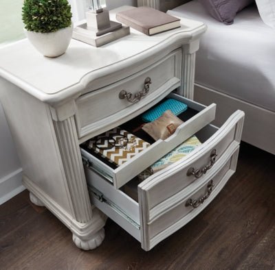 Montelaine Nightstand - White Accent Nightstand modern furniture Contempo Furniture