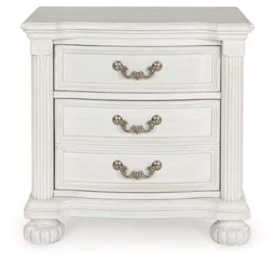 Montelaine Nightstand - White Accent Nightstand modern furniture Contempo Furniture