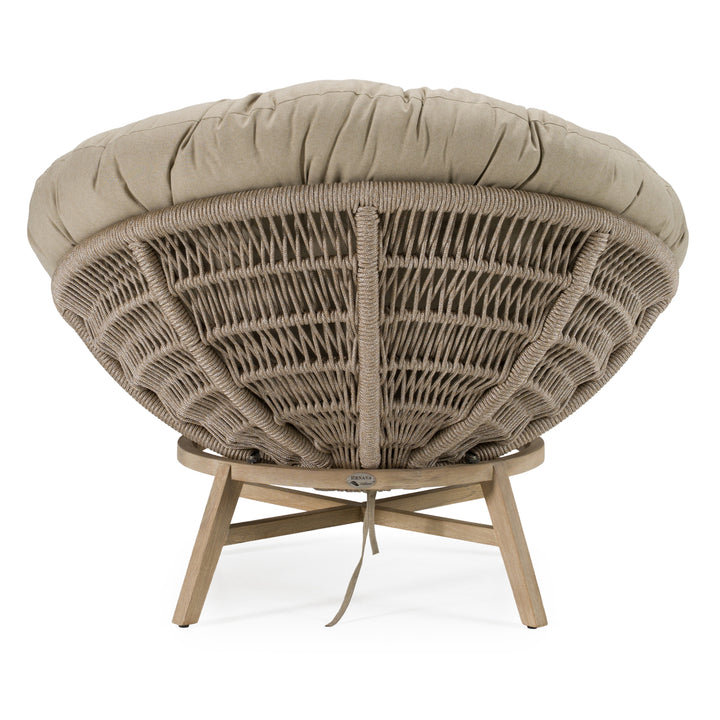 Moon  Outdoor Beige Lounge Chair