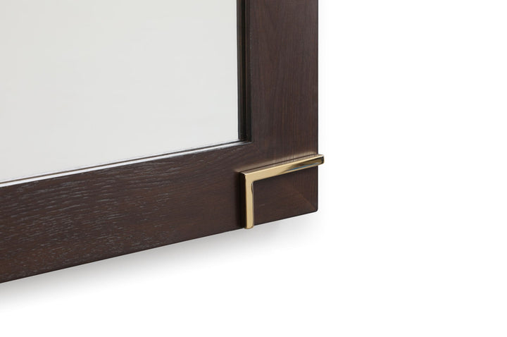 Moontide - Modern Smoked Ash  and  Gold Mirror