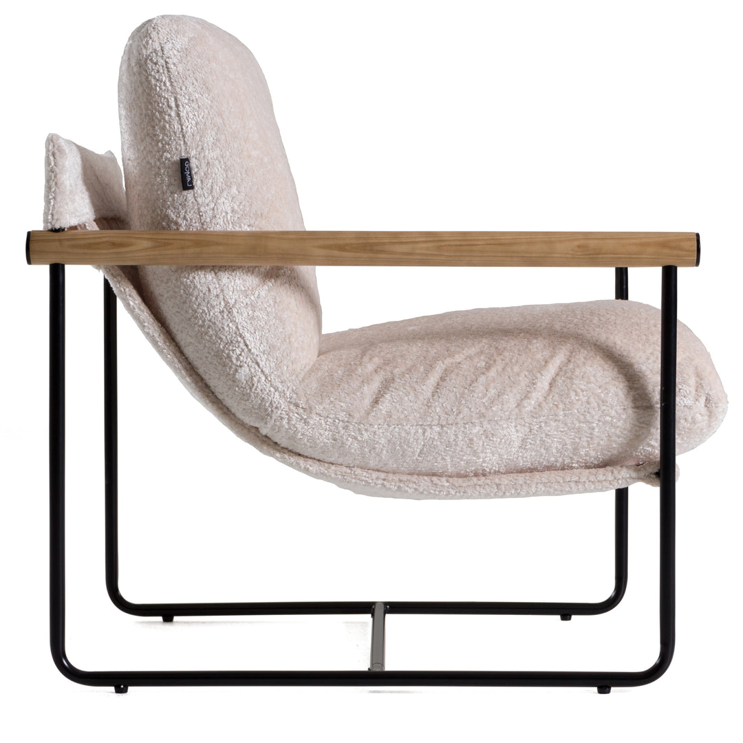 Moorcroft - Modern Beige Fabric Accent Chair