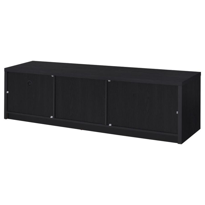 Murray - 70" 2 - Door TV Stand Media Console - Black TV Stand modern furniture Contempo Furniture
