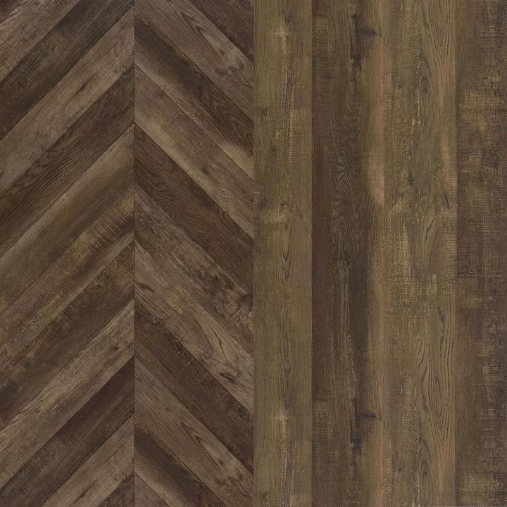 Myles - 2 Door Engineered Wood TV Stand - Rustic Oak TV Stand modern furniture Contempo Furniture