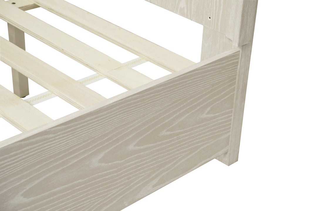 Modus Furniture Msnfh4 Maxime Platform Bed In Ash