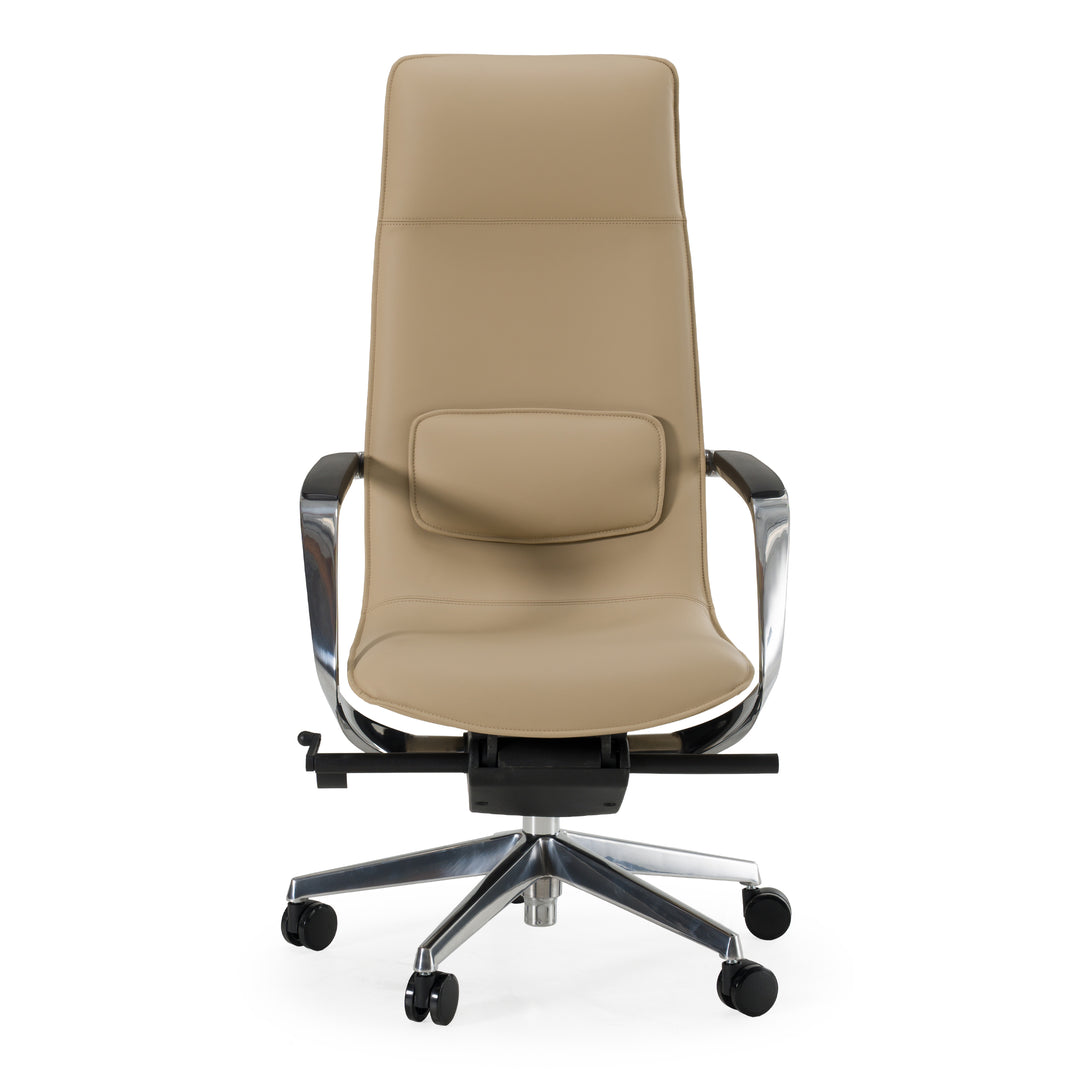 Nadella Modern Beige High Back Executive Office Chair