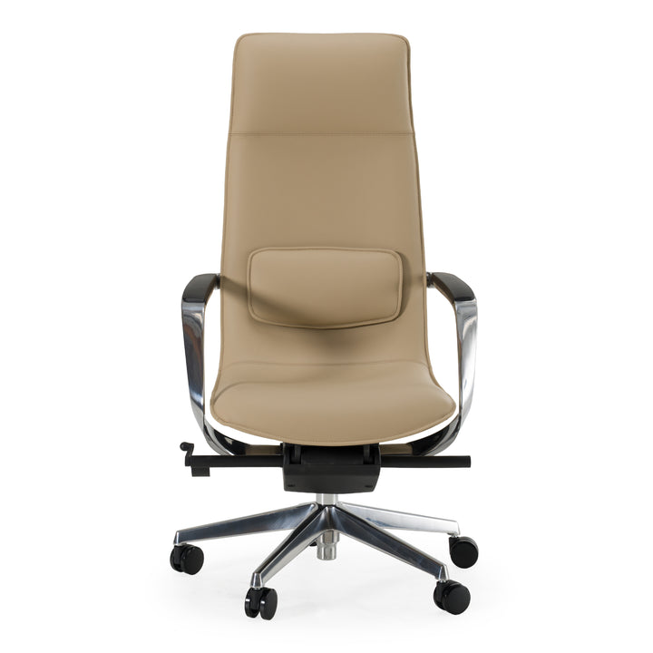 Nadella Modern Beige High Back Executive Office Chair