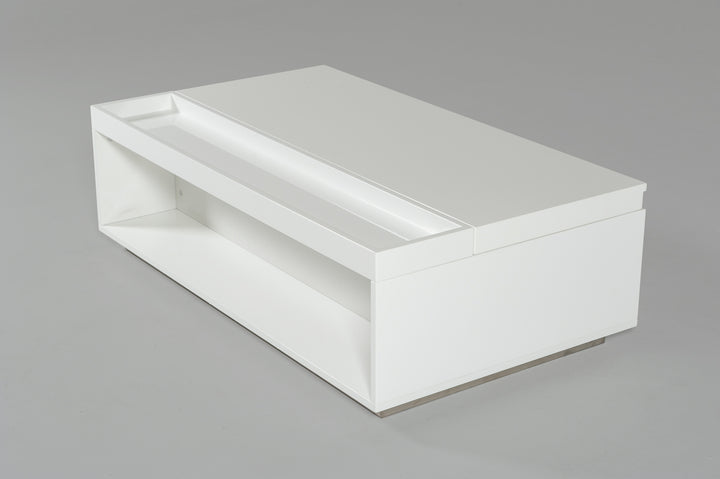 Nancy Modern White Coffee Table