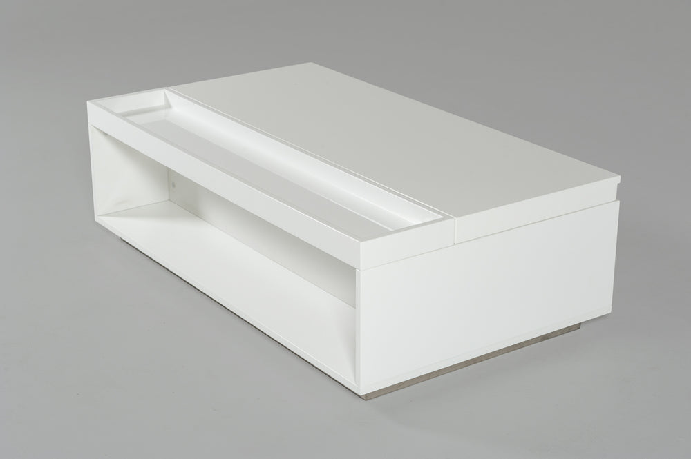Nancy Modern White Coffee Table