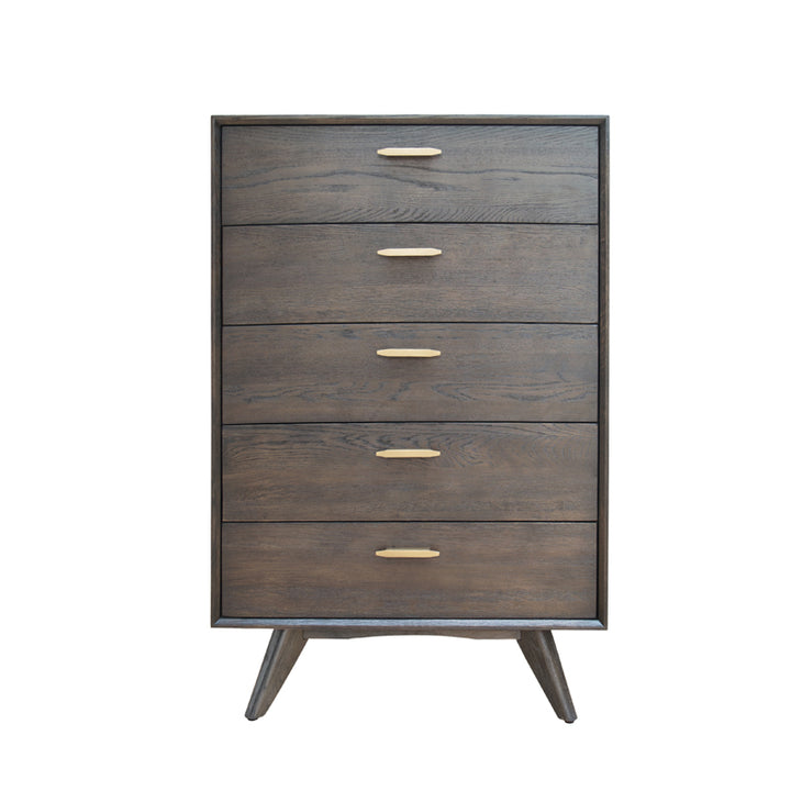 Novak Modern Dark Oak Chest