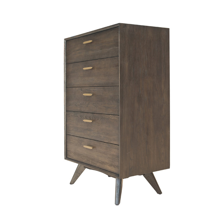 Novak Modern Dark Oak Chest
