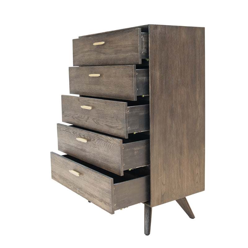Novak Modern Dark Oak Chest