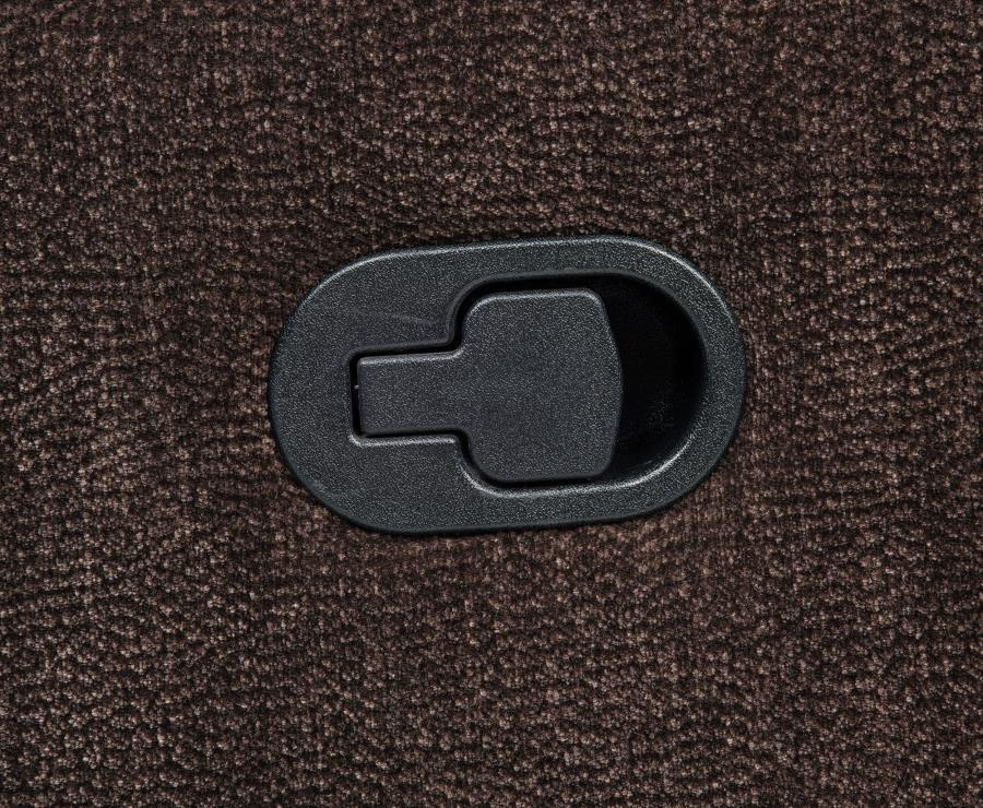 Navarro - Chenille Upholstered Reclining Loveseat - Dark Brown Reclining Loveseat modern furniture Contempo Furniture