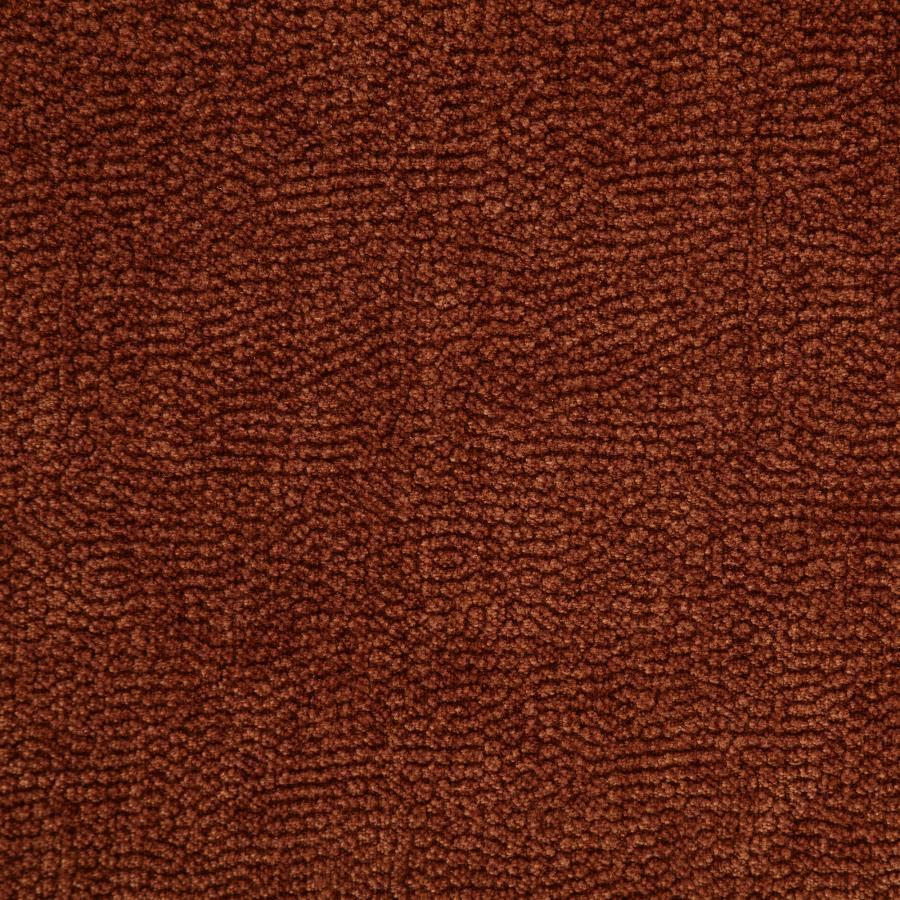 Navarro - Chenille Upholstered Reclining Sofa - Burnt Orange Reclining Sofa modern furniture Contempo Furniture