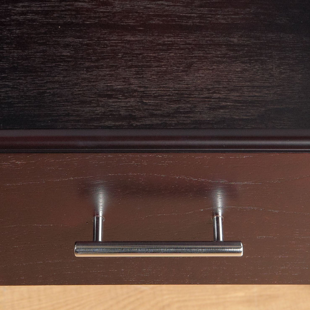 Nevis Five Drawer Chest in Espresso Chest modern furniture Contempo Furniture