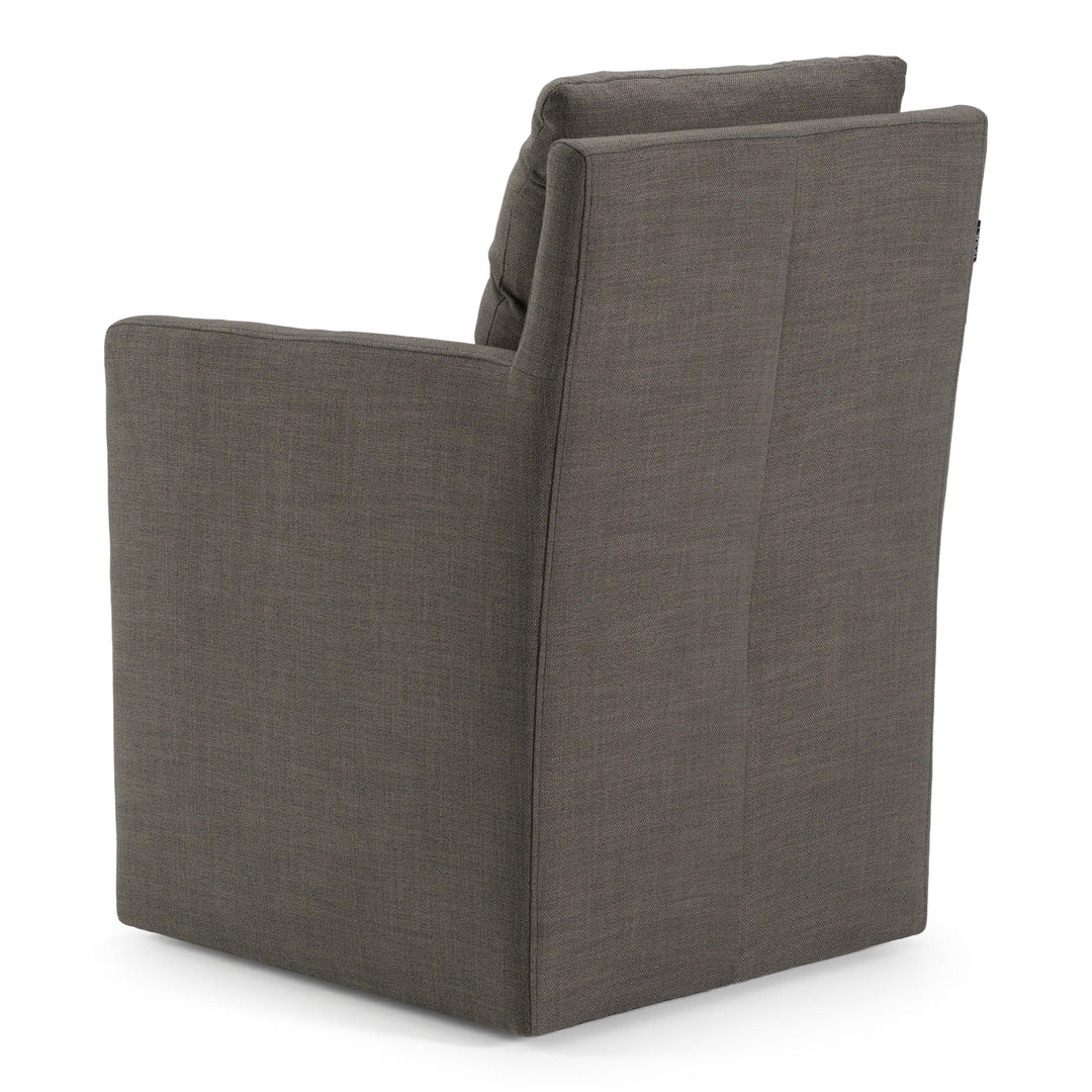Newcastle - Modern Grey Fabric Dining Chair