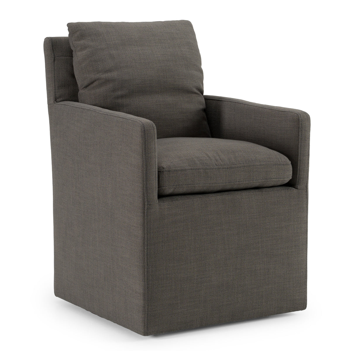 Newcastle - Modern Grey Fabric Dining Chair