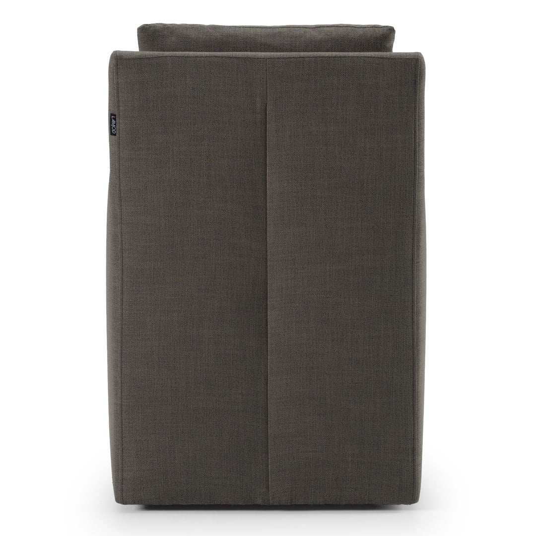 Newcastle - Modern Grey Fabric Dining Chair