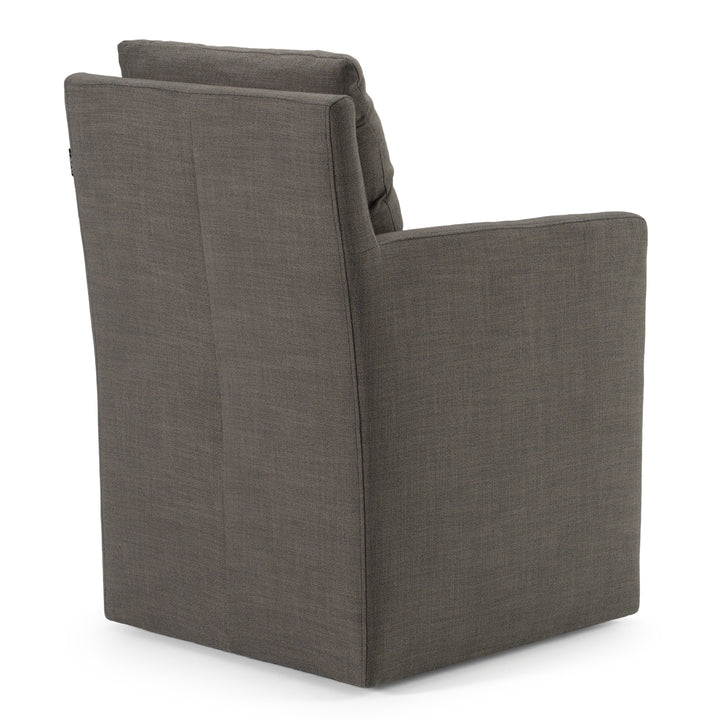 Newcastle - Modern Grey Fabric Dining Chair