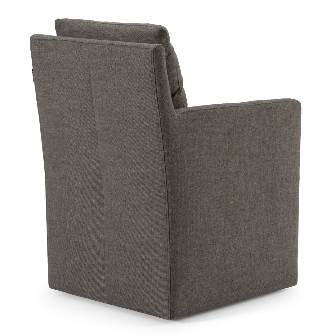 Newcastle - Modern Grey Fabric Dining Chair