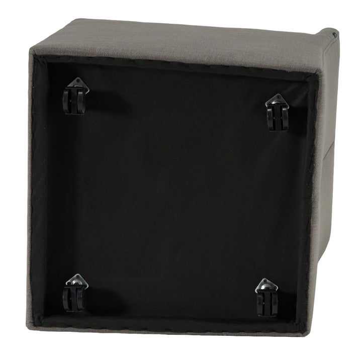 Newcastle  Modern Grey Fabric Dining Chair