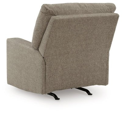Newellen Recliner - Beige Rocker Chair modern furniture Contempo Furniture