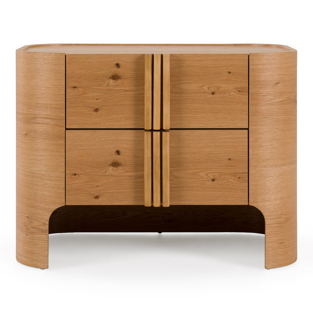 Newhart - Modern Natural Oak Nightstand