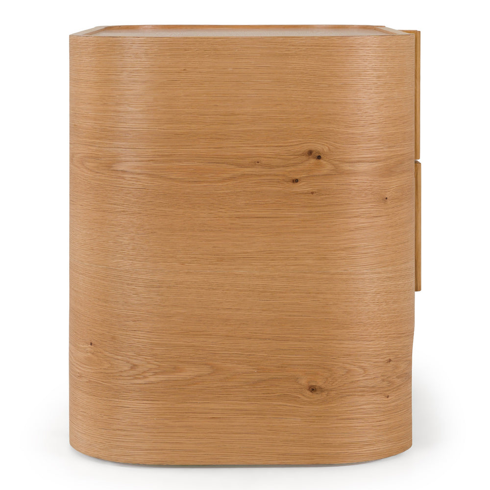 Newhart - Modern Natural Oak Nightstand