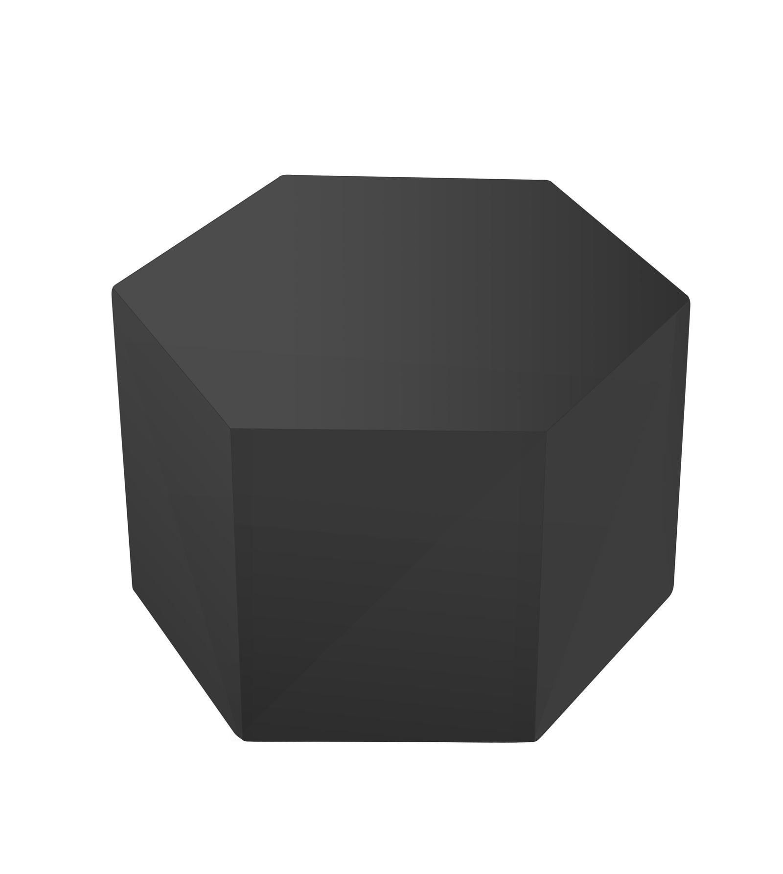 Newmont - Small Grey High Gloss End Table