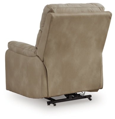 Next - Gen Durapella Power Lift Recliner - Beige Power Lift Recliner modern furniture Contempo Furniture