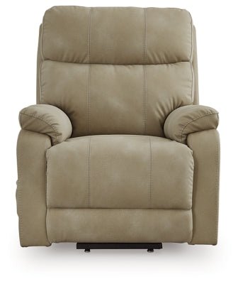 Next - Gen Durapella Power Lift Recliner - Beige Power Lift Recliner modern furniture Contempo Furniture