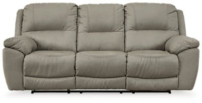 Next - Gen Gaucho Power Reclining Sofa - Beige Reclining Sofa modern furniture Contempo Furniture