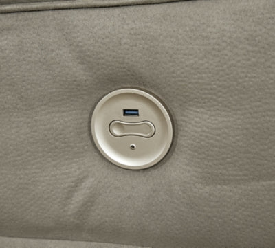 Next - Gen Gaucho Power Reclining Sofa - Beige Reclining Sofa modern furniture Contempo Furniture