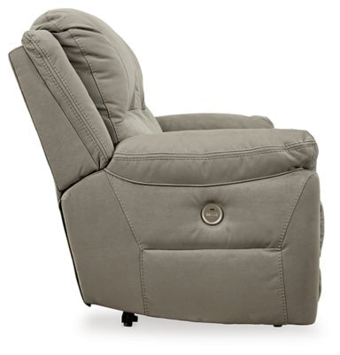Next - Gen Gaucho Power Reclining Sofa - Beige Reclining Sofa modern furniture Contempo Furniture